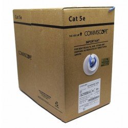 Cable Cat5e caja 305m 24AWG UTP cable solido GRIS (CM con Reelex)