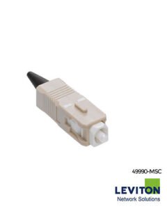Conector de fibra óptica SC - simplex multimodo Beige diametro cable de 3.0 mm Epoxico.