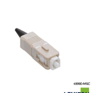 Conector de fibra óptica SC - simplex multimodo Beige diametro cable de 3.0 mm Epoxico.