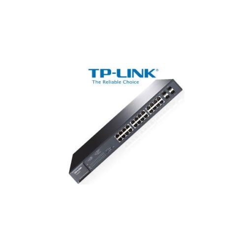 Switch Tplink TL-SG2424P 24 Puertos Gigabit PoE + 4 Ranuras SFP