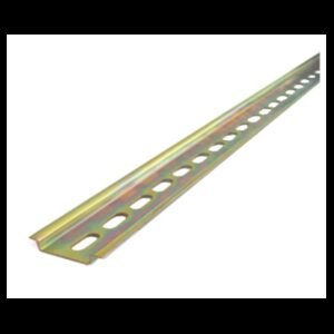Riel DIN Omega Perforado x 1 Metro