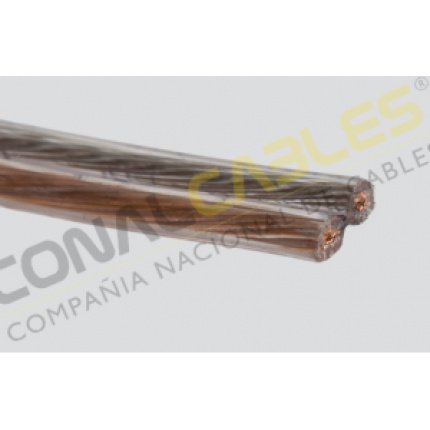 Cable Duplex 2x12 Cristal Certificado x 50 mts