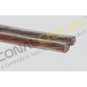 Cable Duplex 2x14 Cristal Certificado x 50 mts