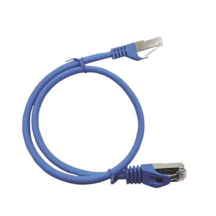 Patch Cord Cat 6A - 1 Mt Azul