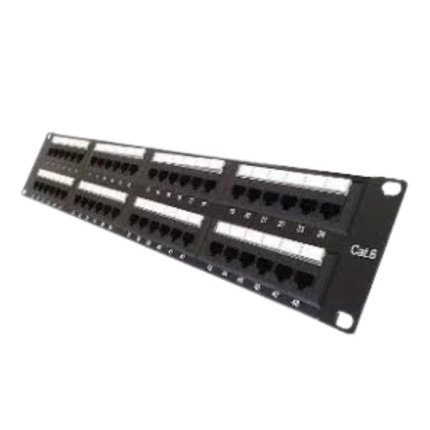 Patch Panel 48 Puertos Cat6. Rj-45 Linea Sl - 19P - 2U